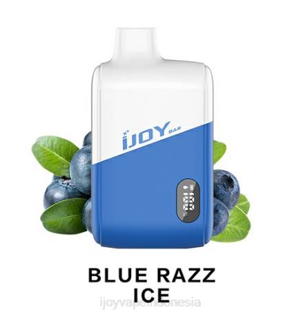 IJOY vape price - iJOY Bar IC8000 sekali pakai 604B179 es razz biru