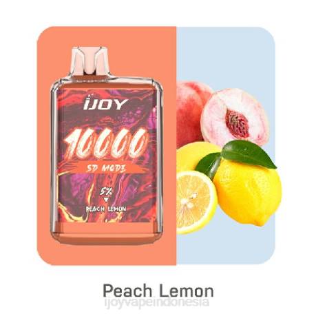 IJOY vape shop - iJOY Bar SD10000 sekali pakai 604B168 lemon persik