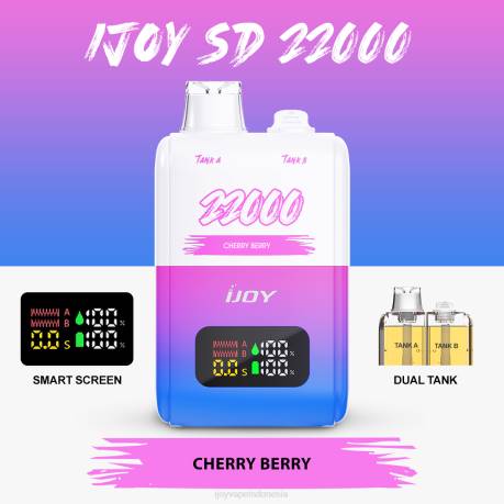 IJOY review - iJOY SD 22000 sekali pakai 604B150 buah ceri